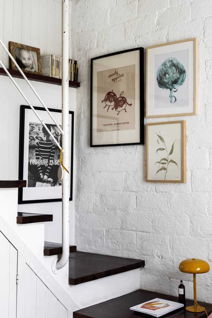 An AllWhite Converted Art Studio Makes a Charming Family Home